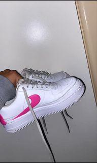 Pink Swoosh Nike Air Force 1 jester 