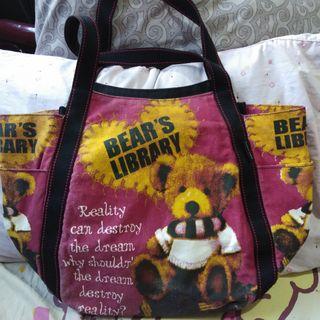 teddy bear wala bag