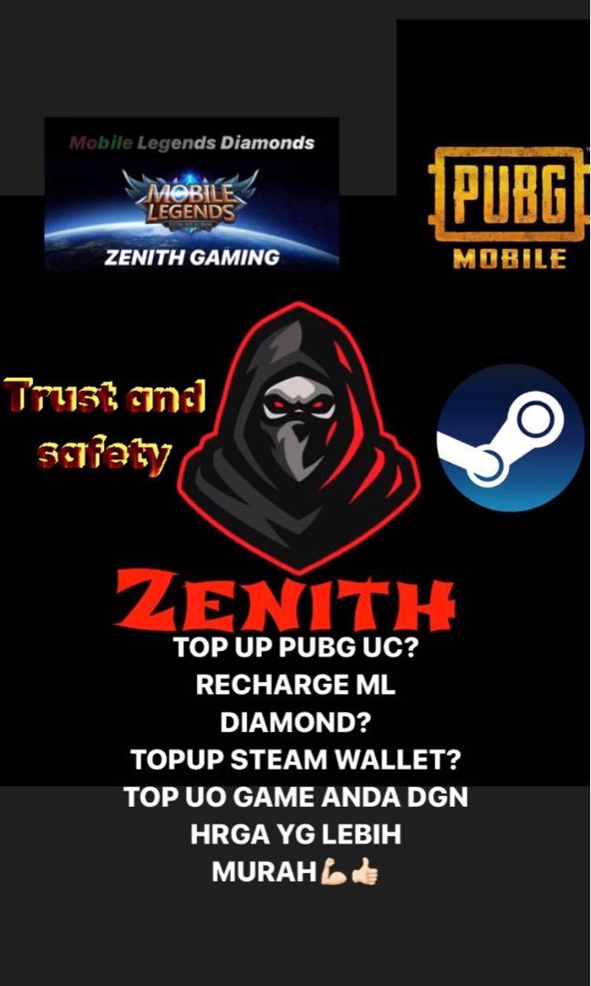Topup Games Pubg Ml And Steam Video Gaming Others On Carousell