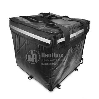 Warrior Black Multi-Insulation Thermal Food Delivery Bag | Logistic Parcel Bag - Business Quality - Backpack - Delivery Box