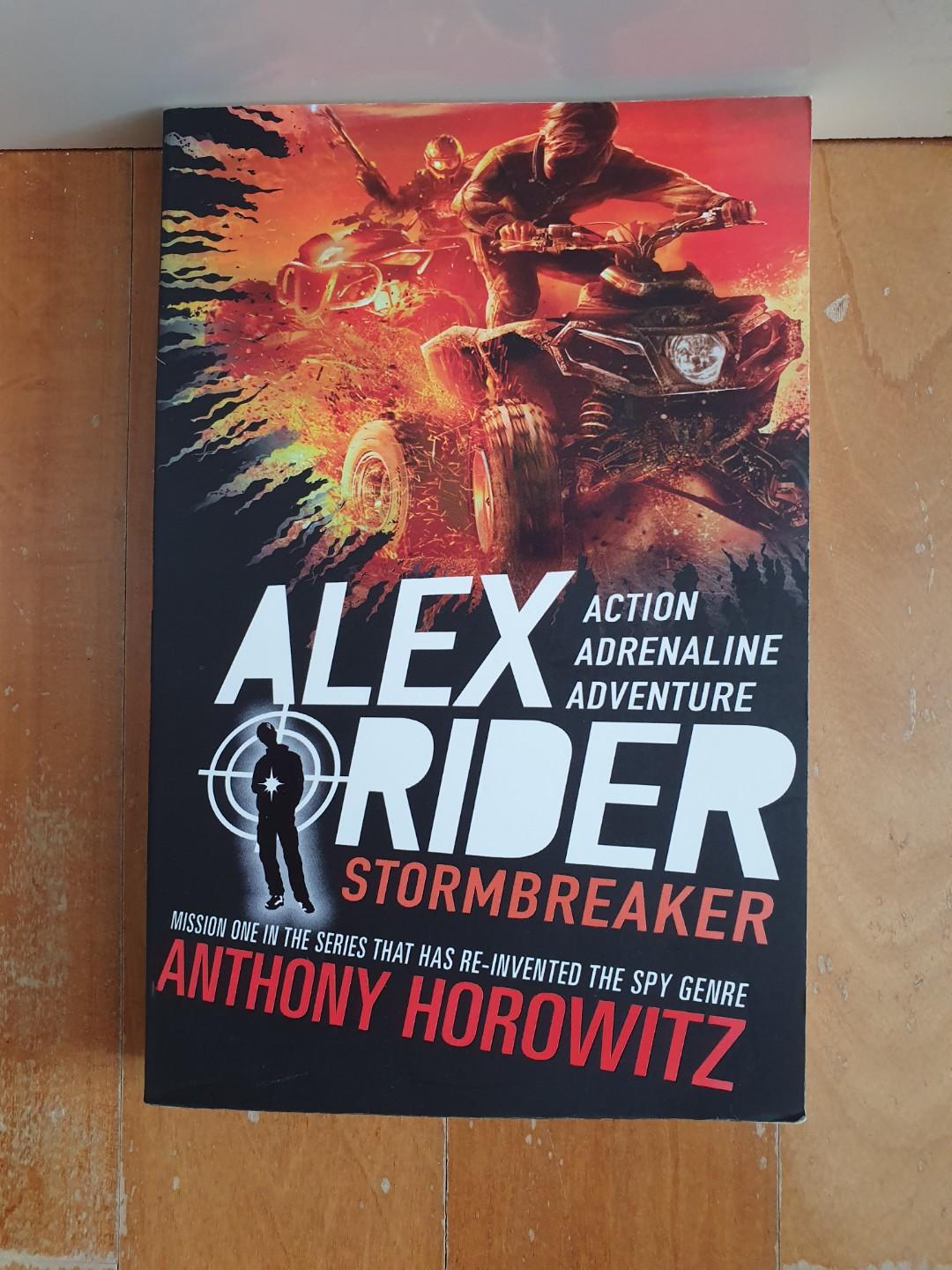 Alex Rider Stormbreaker Books Stationery Fiction On Carousell