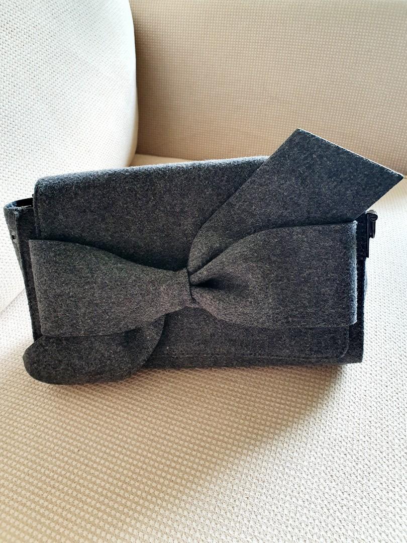 Charles and keith sales ribbon sling bag