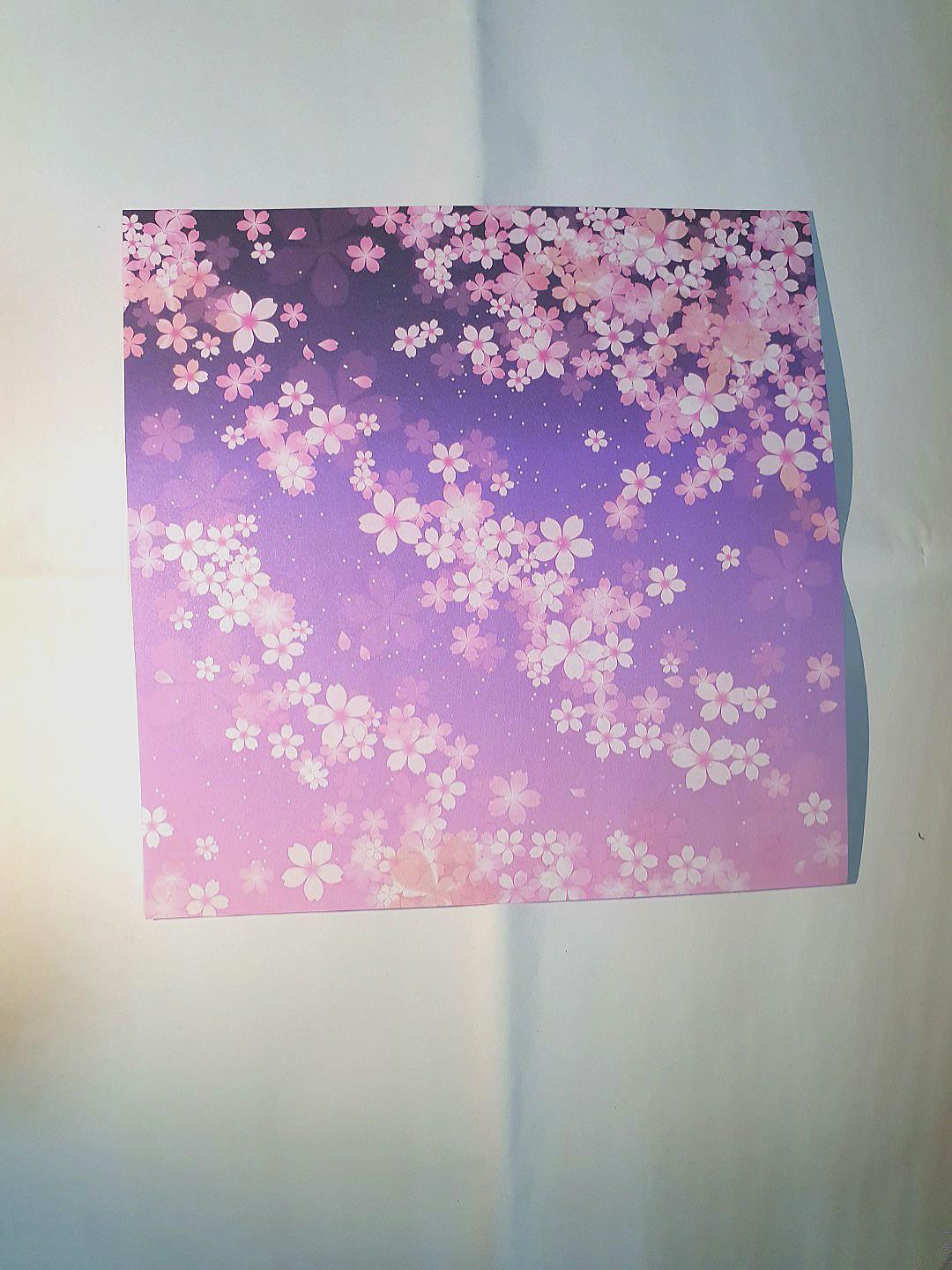 Daiso Sakura Origami Paper, Hobbies & Toys, Stationery & Craft, Craft Supplies & Tools on Carousell