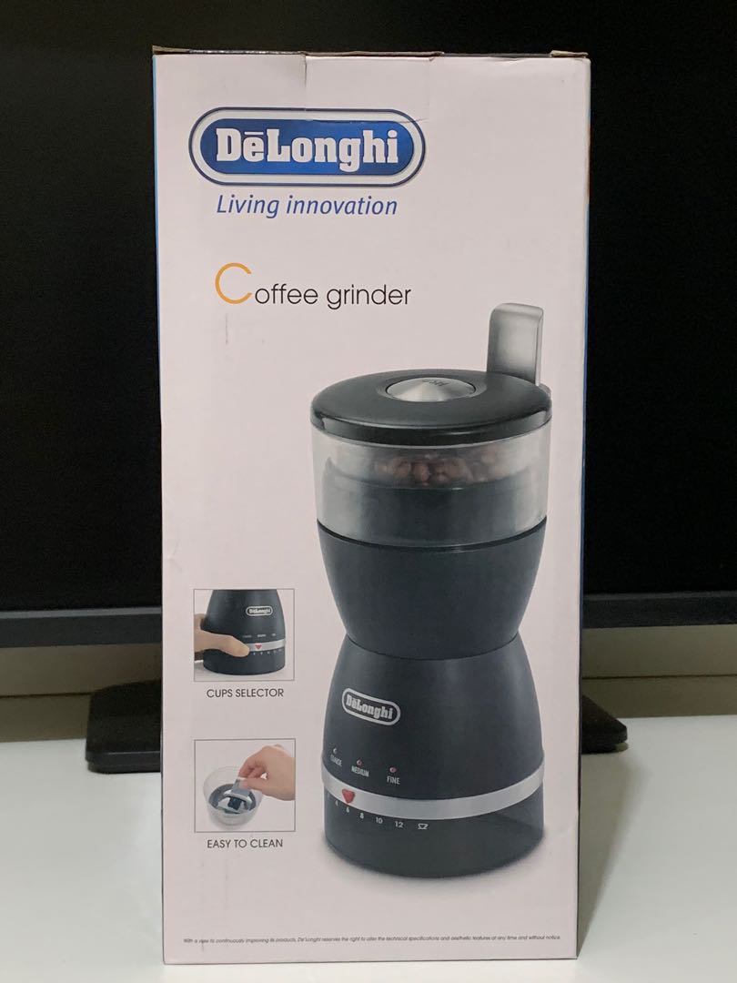 DELONGHI KG49 Coffee Grinder, 家庭電器, 廚房電器, 咖啡機及咖啡壺 Carousell