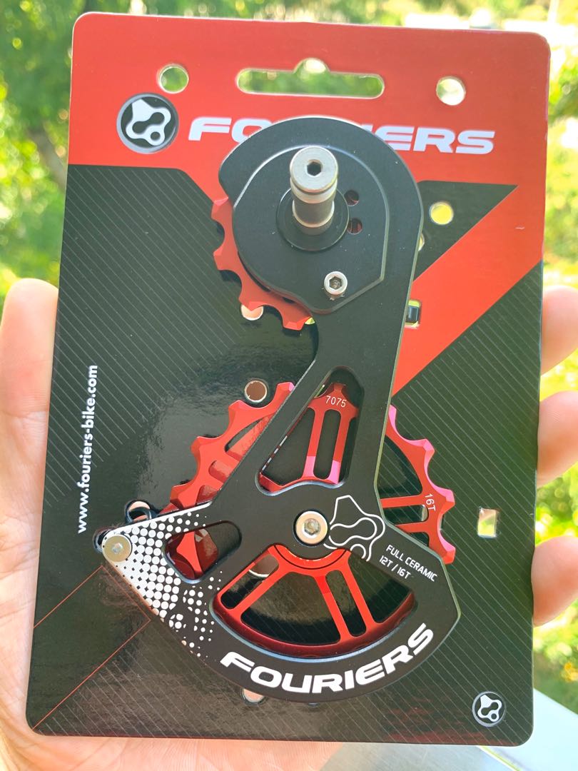 Fouriers Oversized Carbon Pulley 12 16t Wheel System Ospw For Shimano 