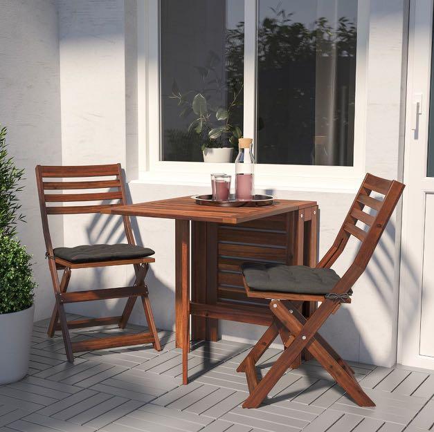 Ikea Outdoor Patio Table Chair Set Furniture Home Living Chairs On Carou - Ikea Small Patio Table And Chairs Ikea Outdoor Patio Table Chair Set Furniture Home Living Chairs On Carou - Ikea Small Patio Table And Chairs