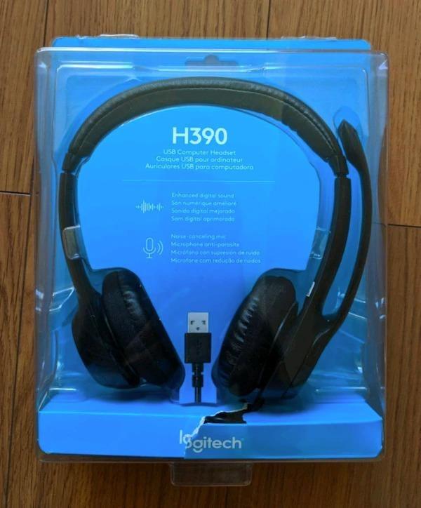 Audifono Headset Microfono Logitech H390 Usb Pc Laptop Skype - Logitech
