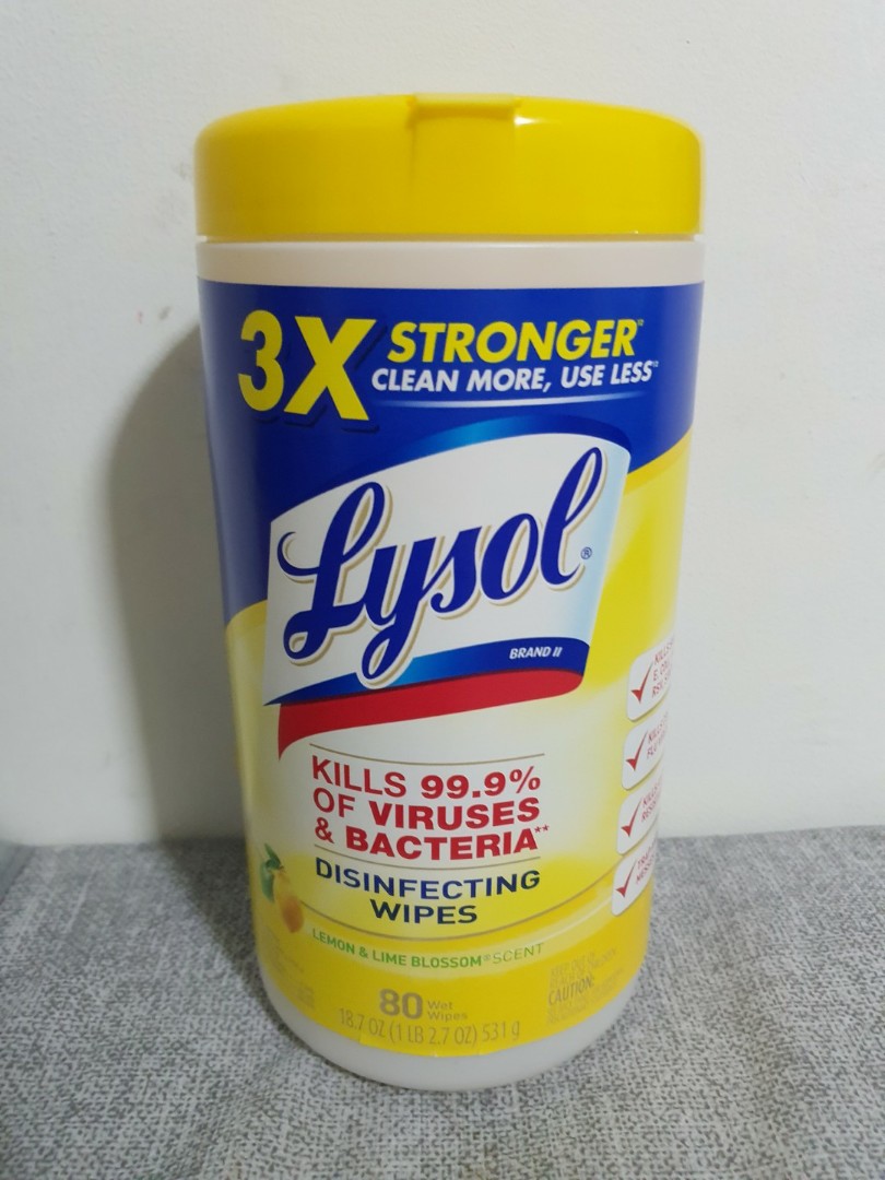 Lysol Disinfecting Wipes, Beauty & Personal Care, Sanitizers