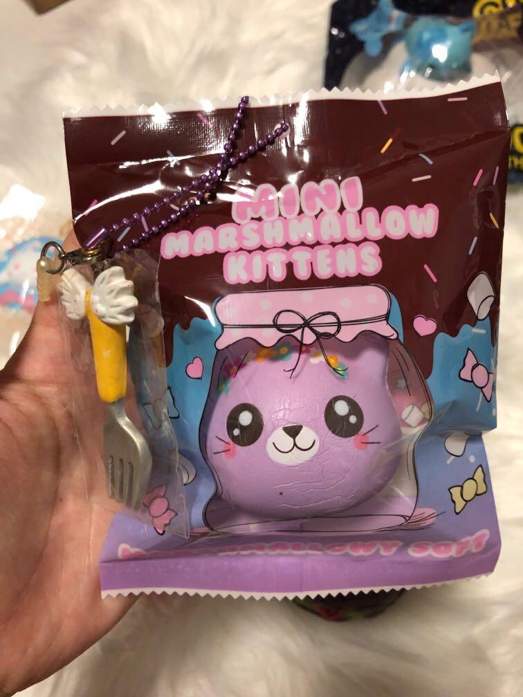 Marshmallow sale kitten squishy