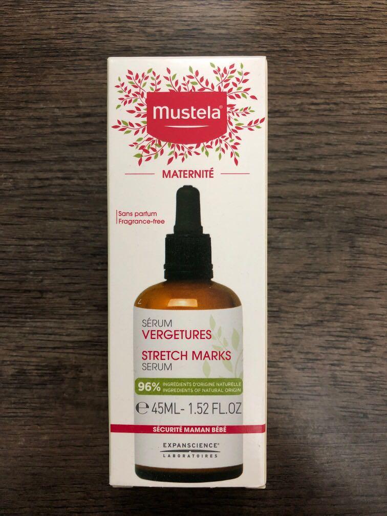 review mustela stretch mark serum