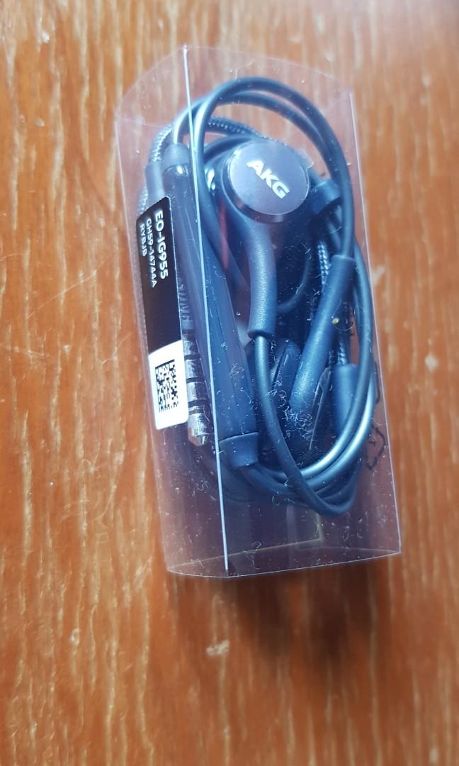 original AKG earpiece. Audio Earphones on Carousell