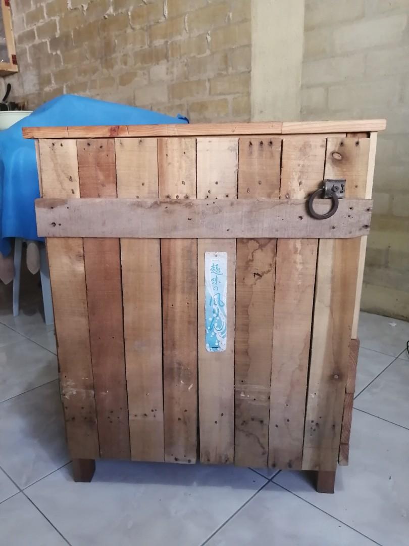 Pallet Cabinet Home Furniture Furniture Fixtures Office Furniture On Carousell