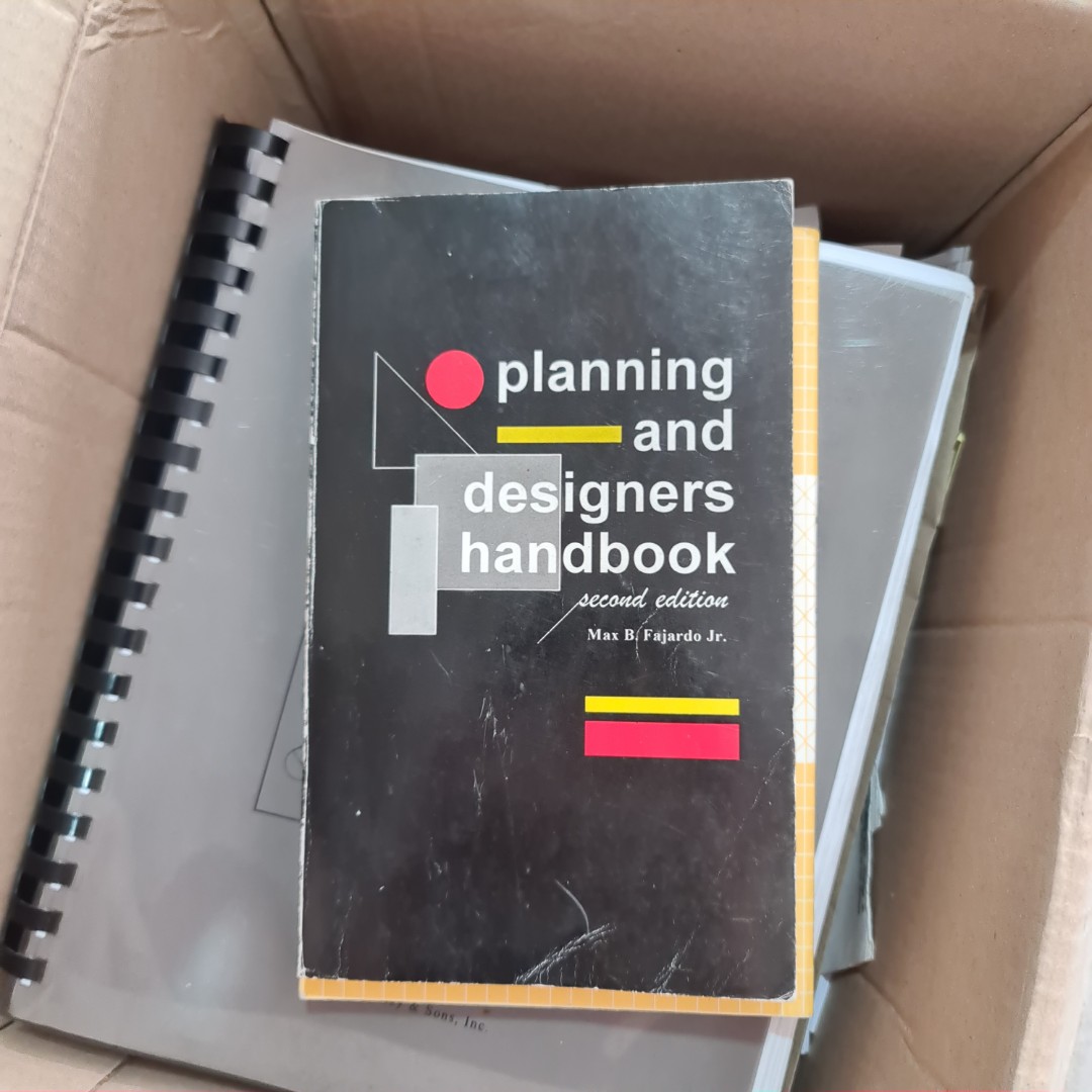Planning and Designers Handbook by Max Fajardo, Hobbies & Toys, Books