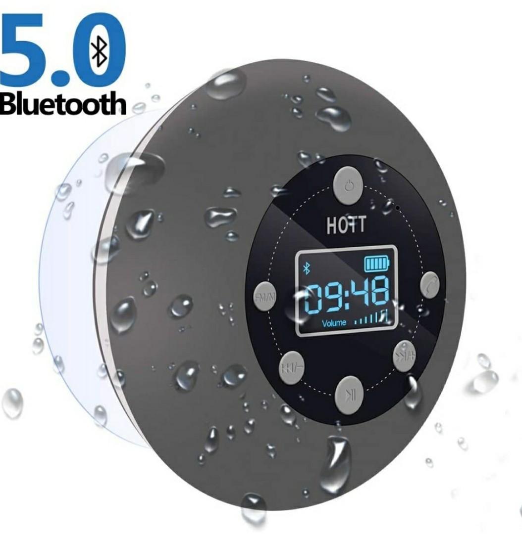 Shower Radio Bluetooth Speaker 5 0 Hott Waterproof Wireless Shower Radio Bluetooth Speaker 5 0