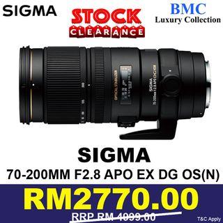 Sigma APO 70-200mm f/2.8 EX DG OS HSM Lens