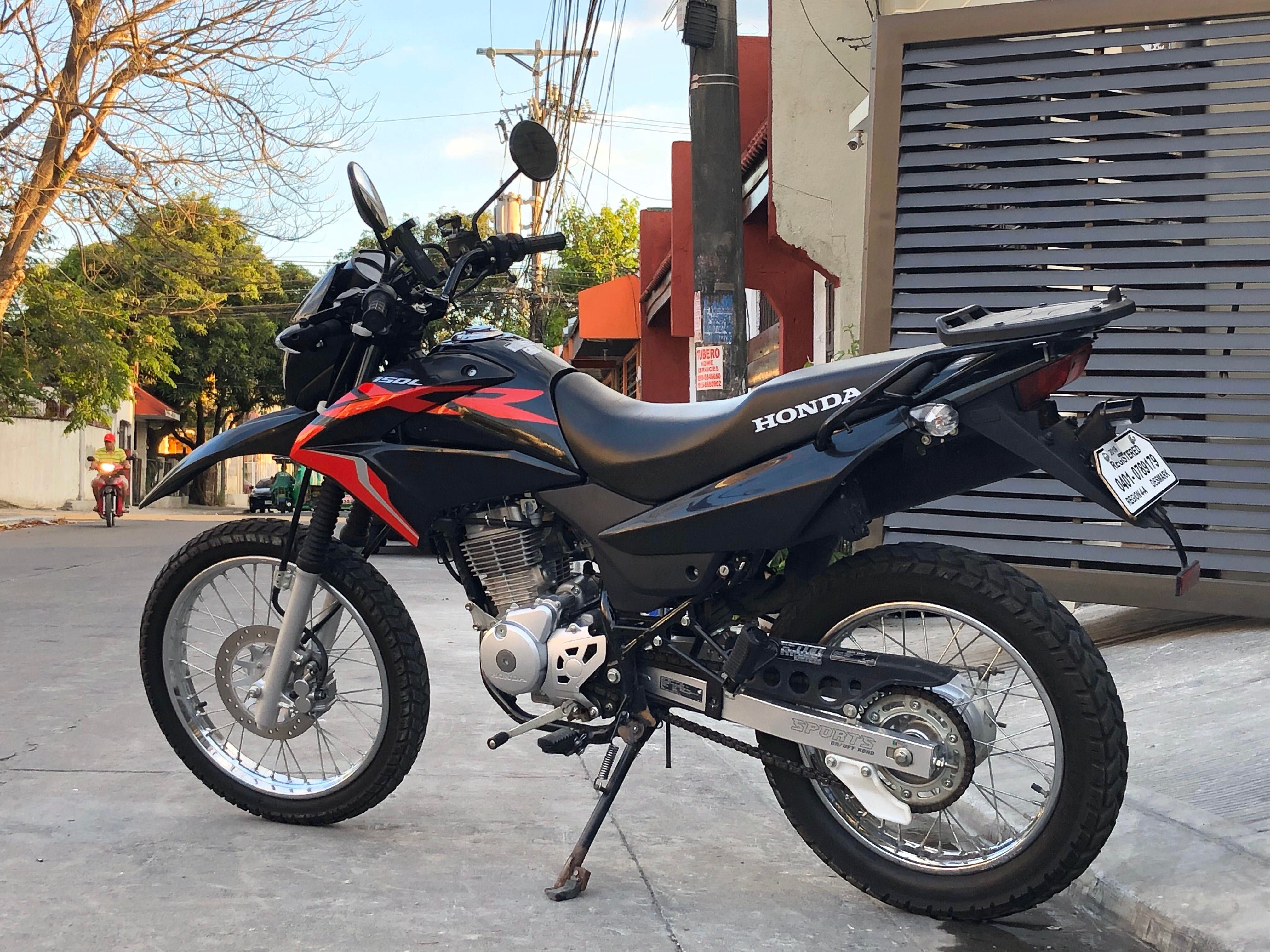 Мотоцикл honda xr150l