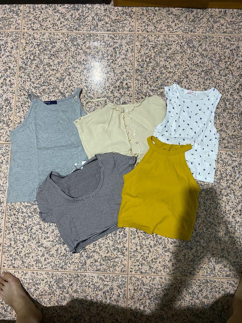 basic tops (Category: Other Tops) located in Singapore. Submitted by clearitpls (Listing ID 1000199431, Image 1). Description: never worn out before all, fits uk 6 to uk 8! 1 for 7 all for $25 dm for more info! mailing +$2.50 .