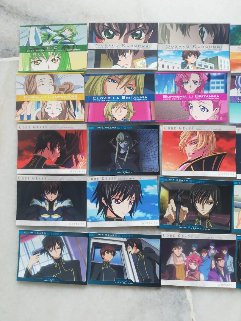 Cardsass Master Code Geass Card, Hobbies & Toys, Toys & Games on Carousell