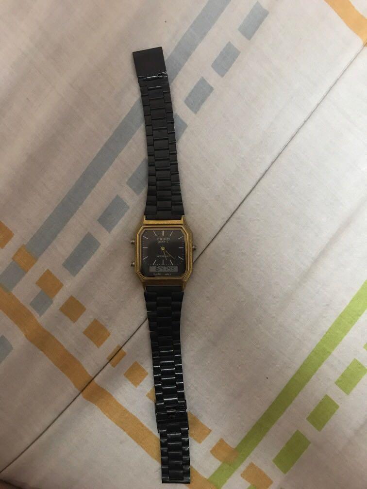 CASIO COLLECTION Mod. DATE GOLD - BLACK main image 0