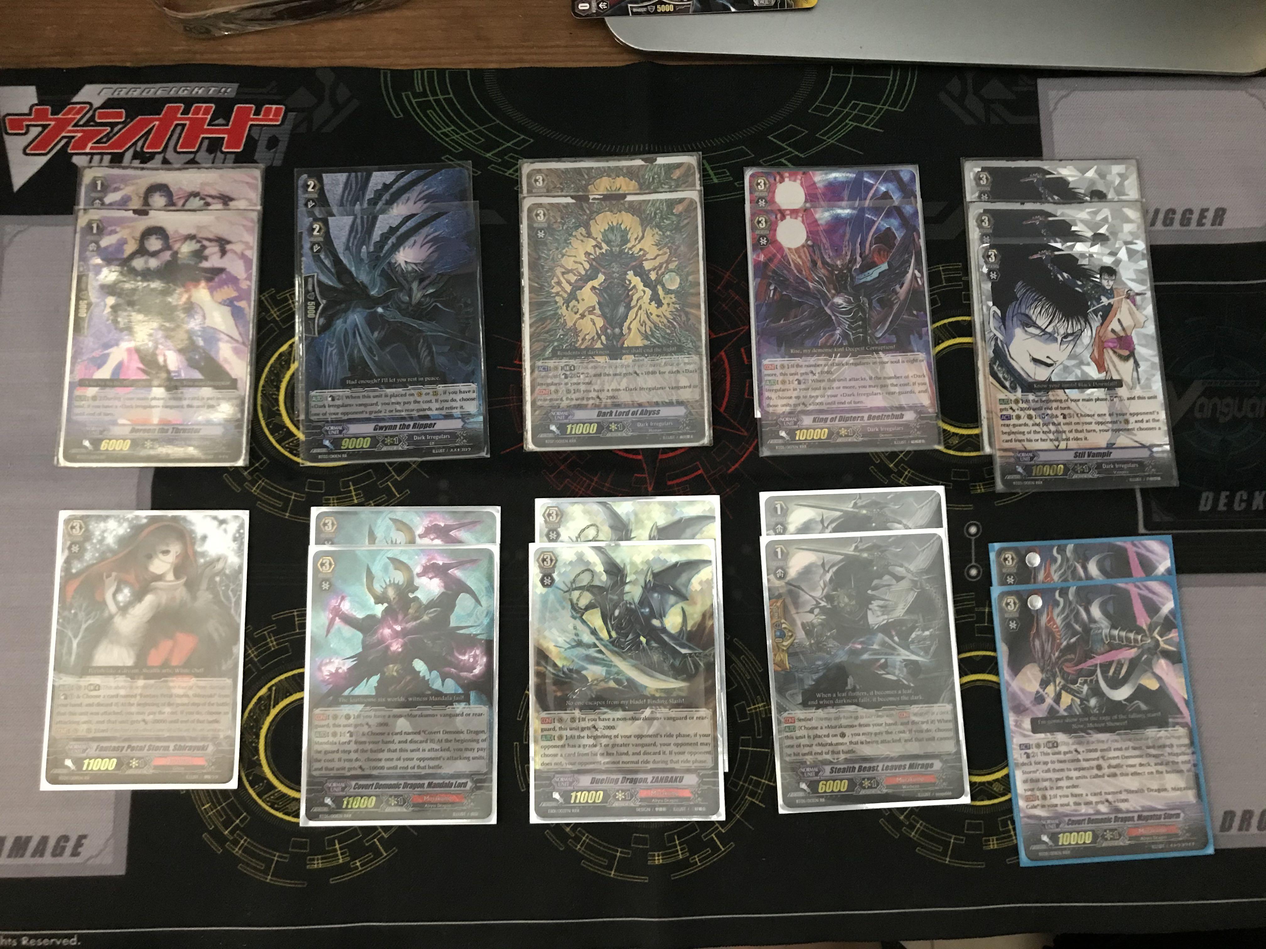 Cheap Cardfight Vanguard English Cards Hobbies Toys Toys Games On Carousell