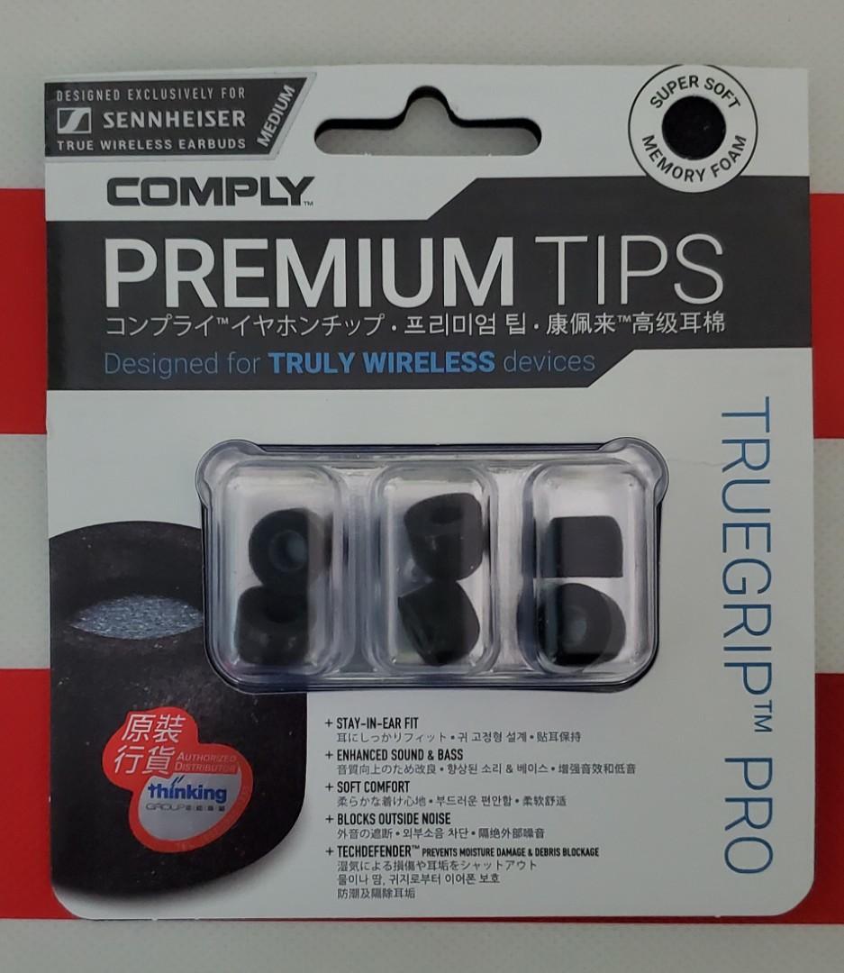 Comply foam tips 2025 sennheiser momentum true wireless
