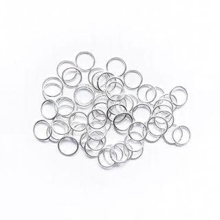 CRAFT SUPPLIES: 10mm Silver Jumprings