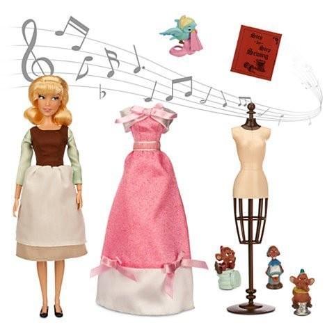 Disney Princess Cinderella Deluxe Singing Doll Set 11 inch, 興趣