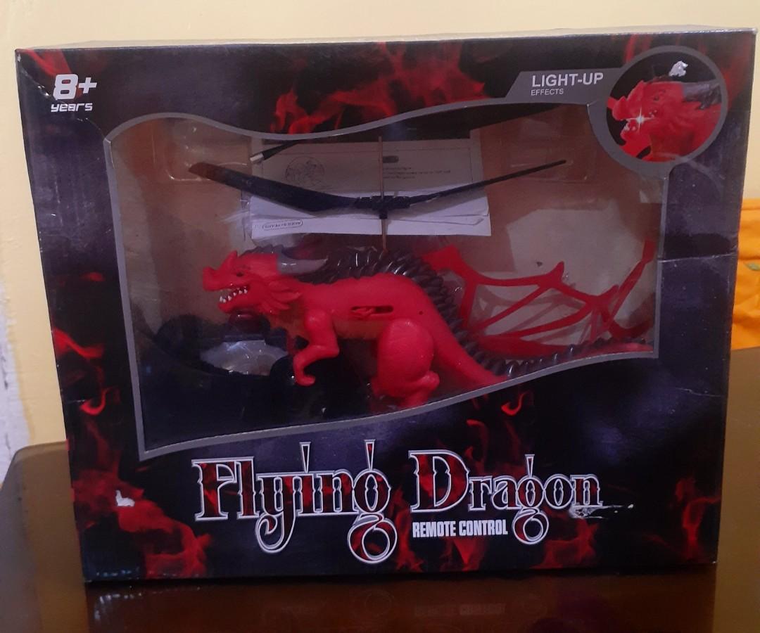 remote control flying dragon toy