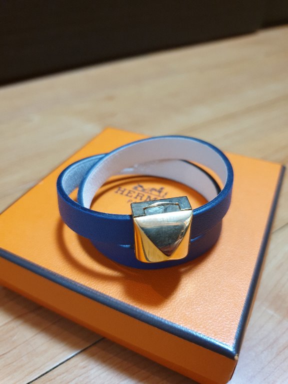 Hermes Medor infini double tour bracelet Rare reversible Luxury