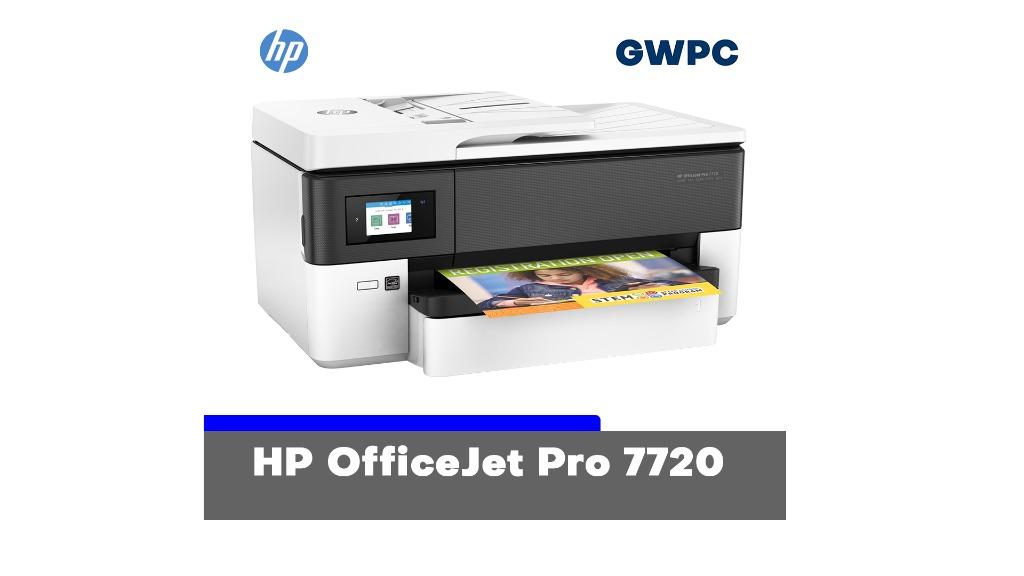 Hp Officejet Pro 7720 Wide Format All In One Printer Computers Tech Printers Scanners Copiers On Carousell