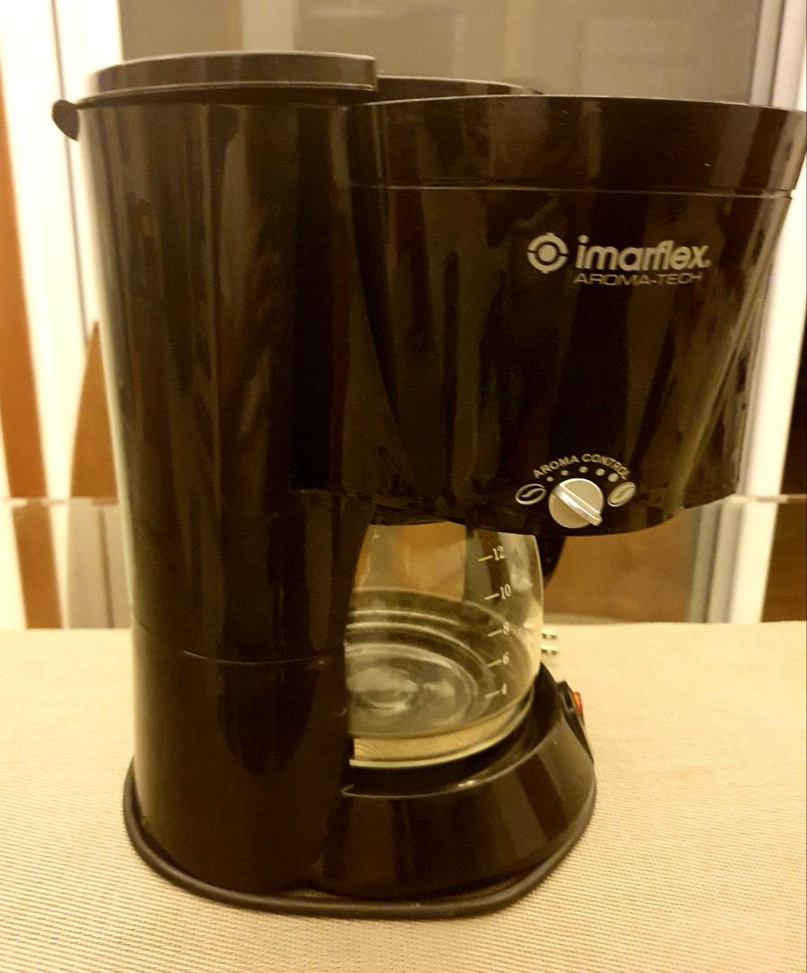 Imarflex ICM500A Aroma Tech Coffee Maker, TV & Home Appliances