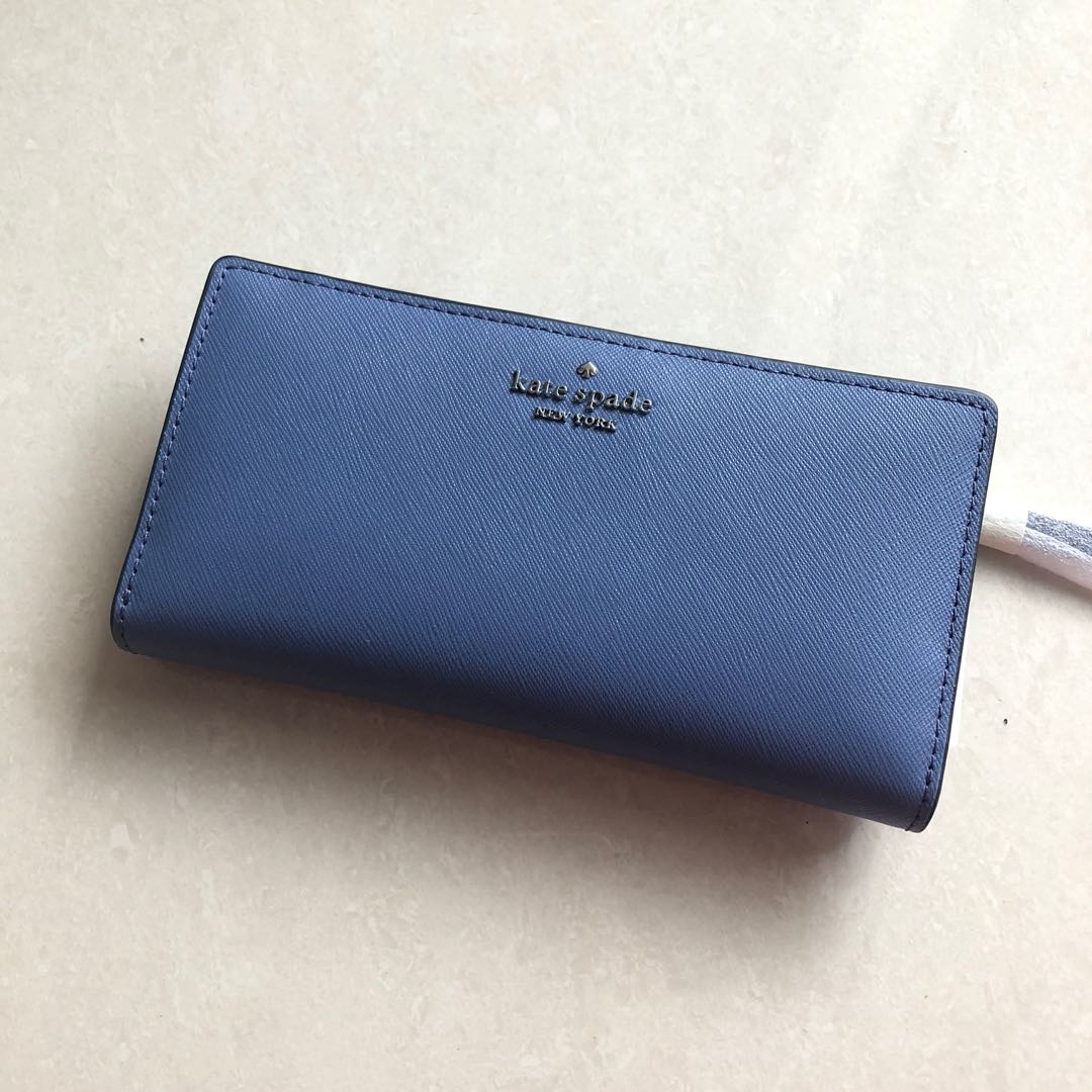 Kate spade blueberry cobbler wallet clearance