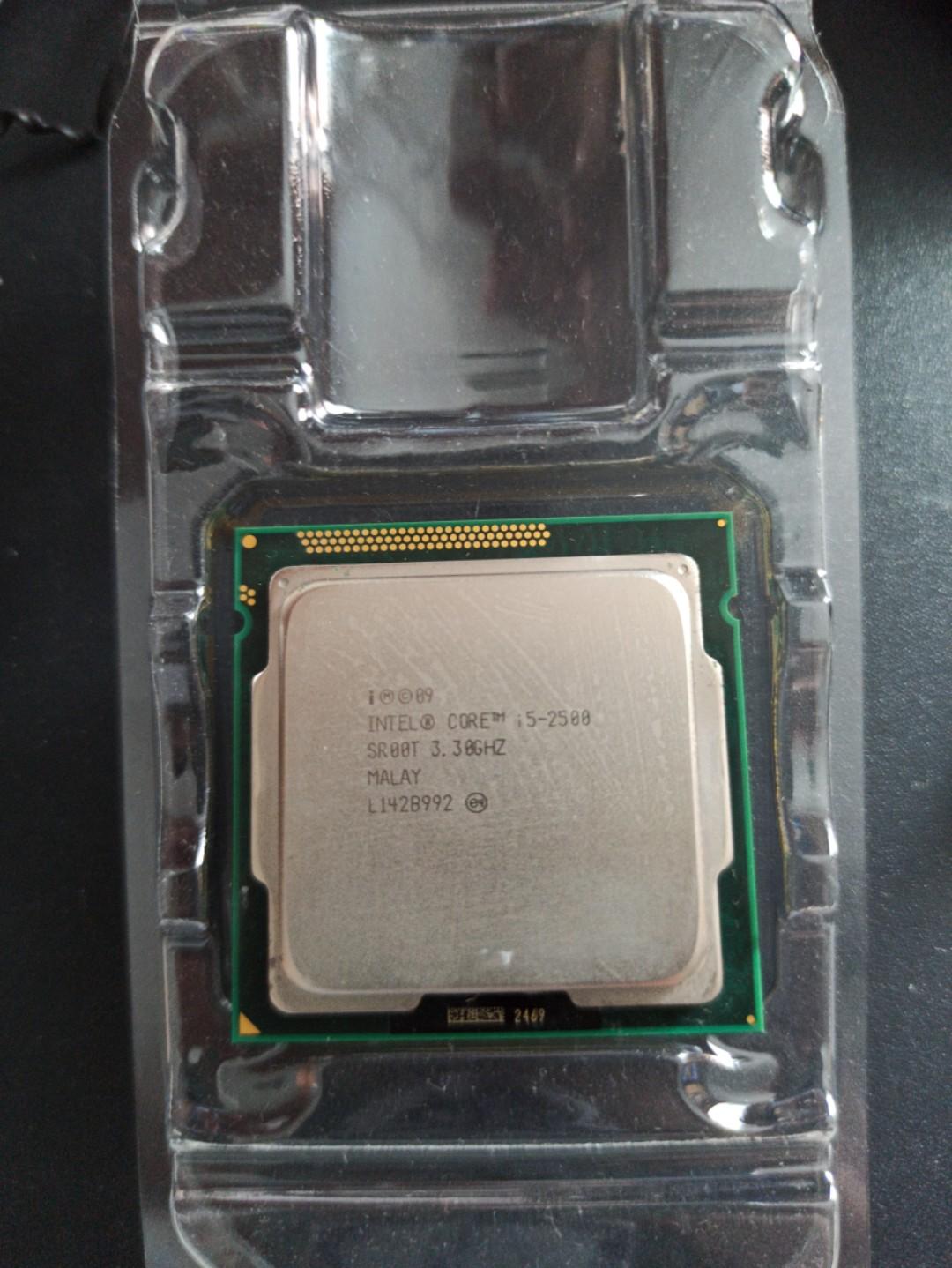 Intel I5 2500 Processor Electronics Computer Parts Accessories On Carousell