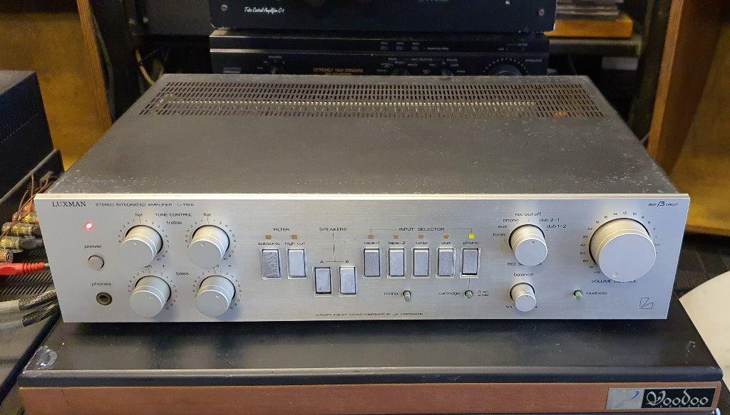 AMPLI LUXMAN L-116A : Pièce de collection DUO-Beta-Circuit Top (révisé
