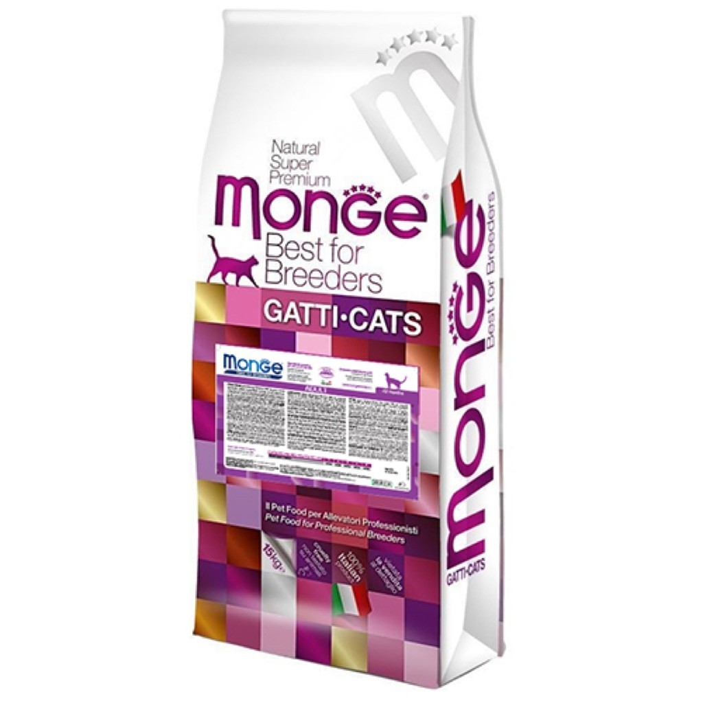 Monge Italy 10kg Cat Dry Food Pet Supplies For Cats Cat Food On