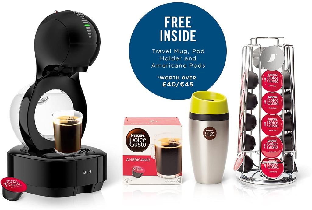 Nescafe Dolce Gusto Lumio Coffee Machine Travel Kit, 1500 W, Black, Electronics, Others on Carousell