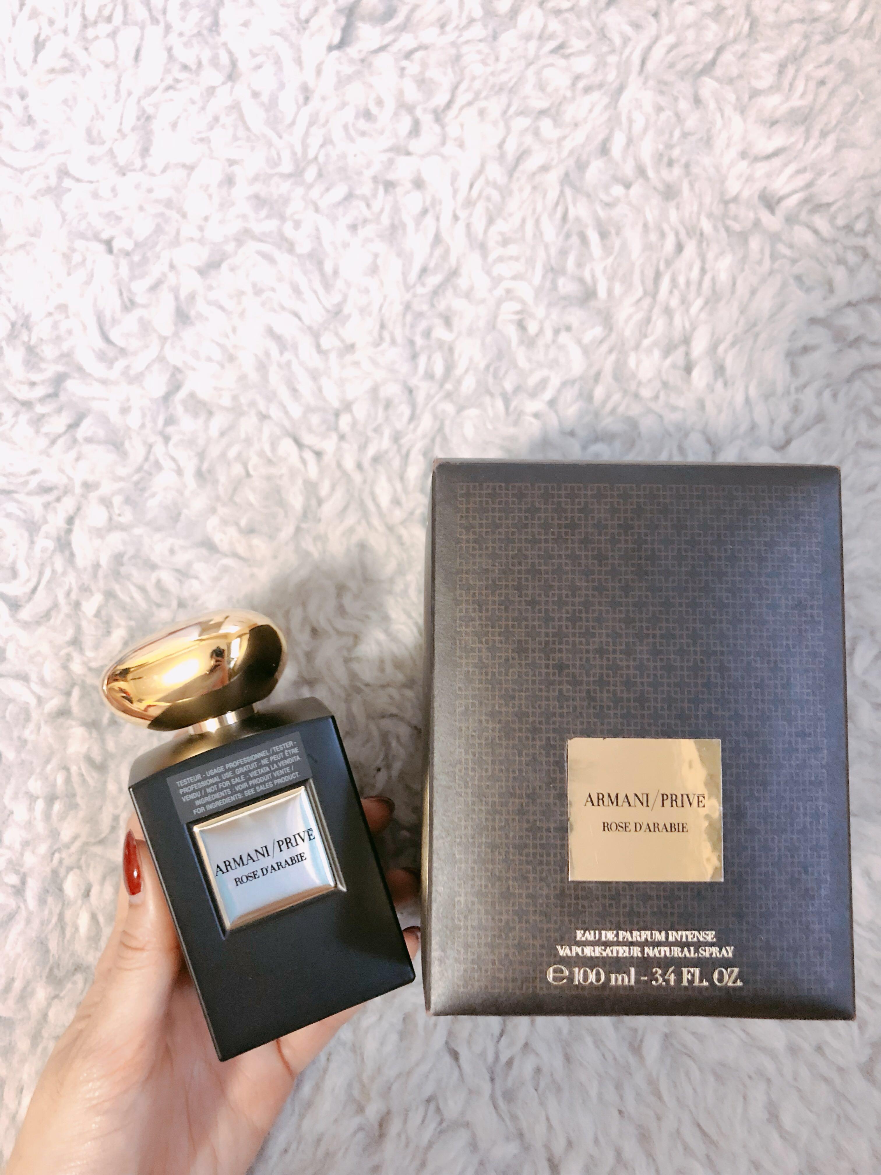 SALE Giorgio Armani Prive Rose D'Arabie Eau De Parfum Intense Spray 100ml,  Beauty & Personal Care, Fragrance & Deodorants on Carousell