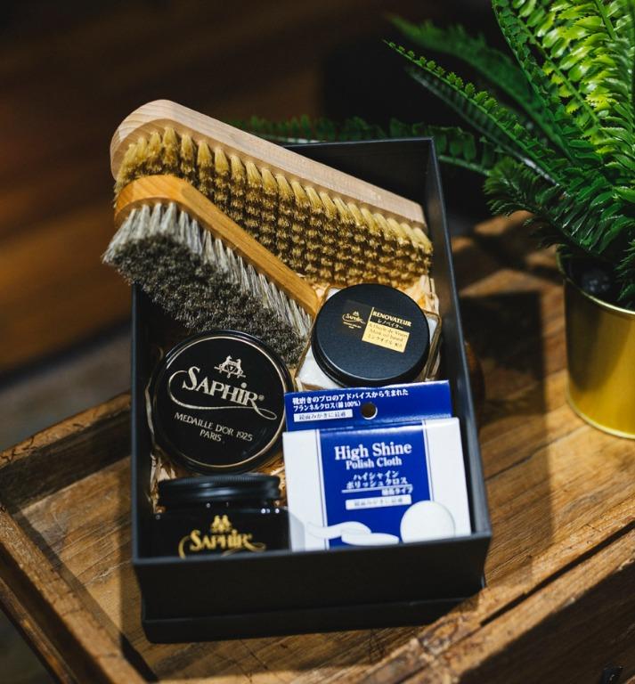 Saphir shoe cheap polish kit