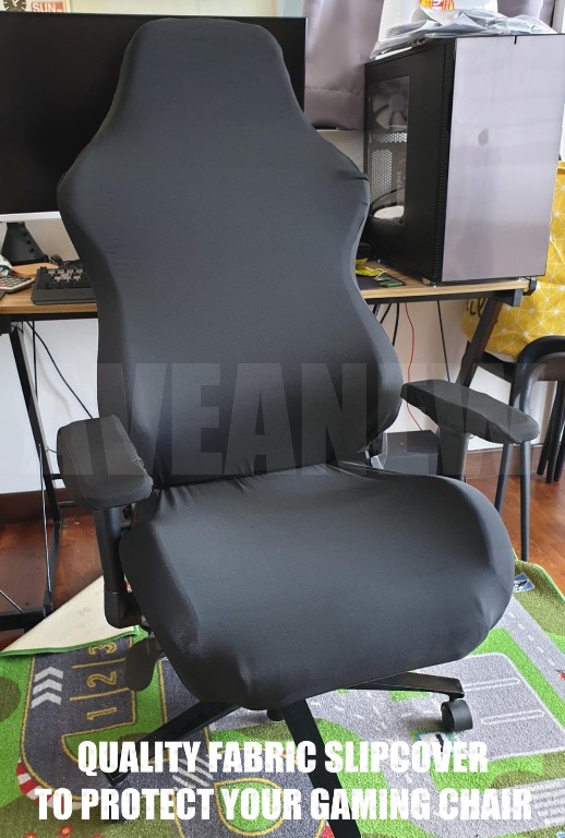 Seat Cover Gaming Chair Fits Well Secret Lab Chair Cover Furniture Tables Chairs On Carousell