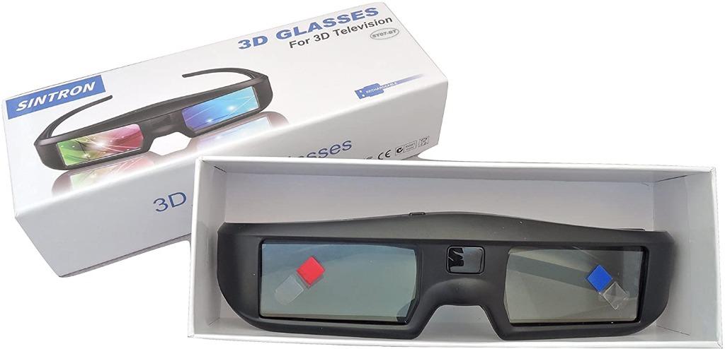 Sintron 3d Active Shutter Glasses Rechargeable St07 Bt For Rf