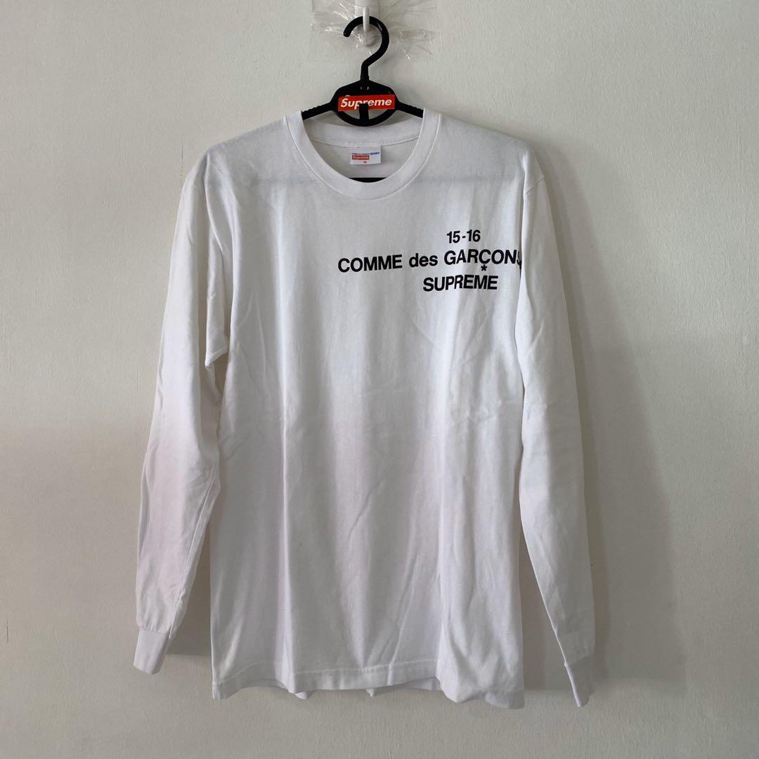 Supreme x cdg long sleeve top