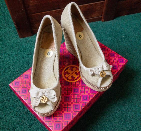 Tory burch jackie sales espadrille wedge