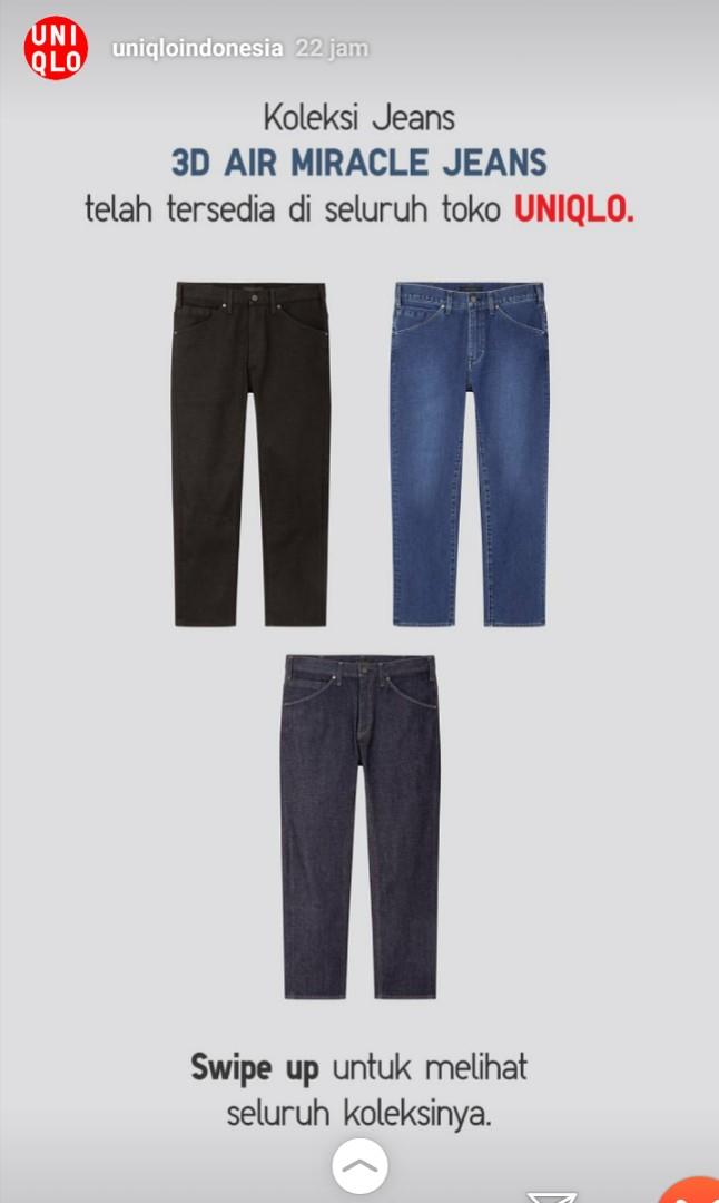 Uniqlo 3D Miracle Air, Fesyen Pria 