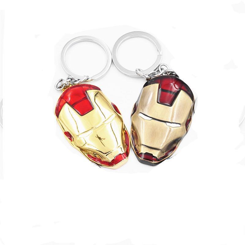 1 Pcs Avengers Key Chain Iron Man Mask Metal Toys Games Others On Carousell