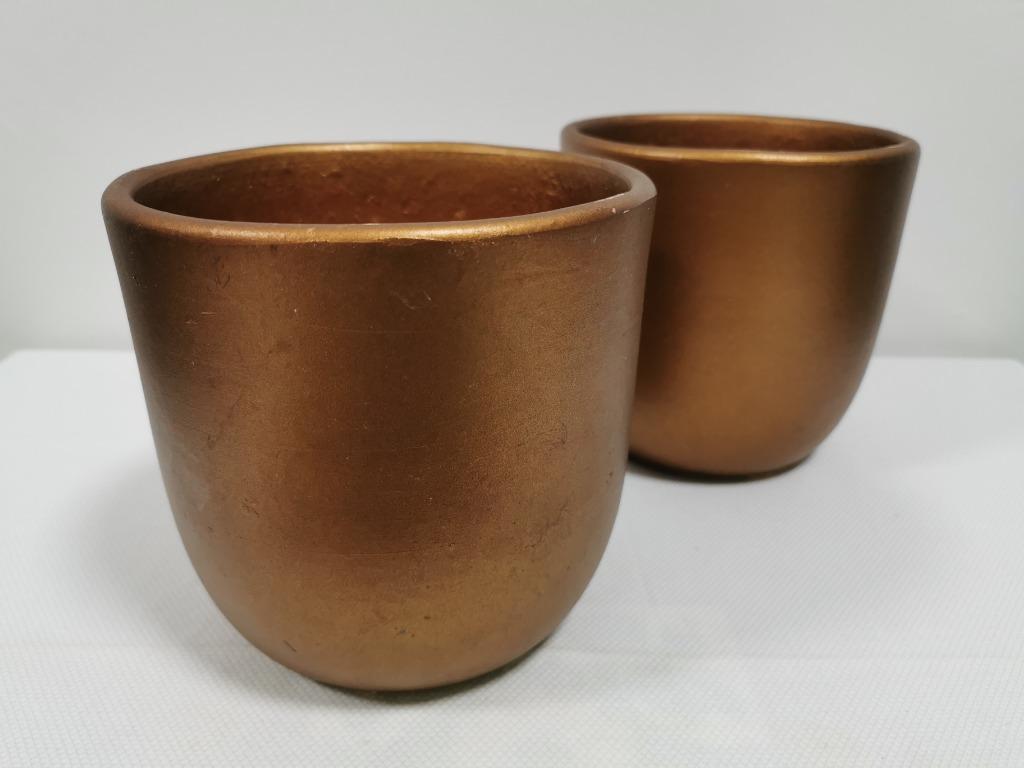 Ikea Terracotta Pots With Hole One Ceramic Pot Gardening Pots Planters On Carousell