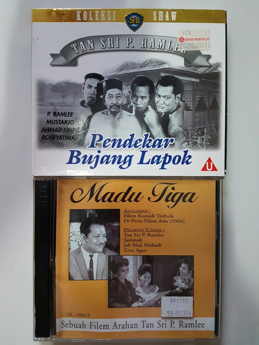 2x P Ramlee Movie Vcds Music Media Cds Dvds Other Media On Carousell