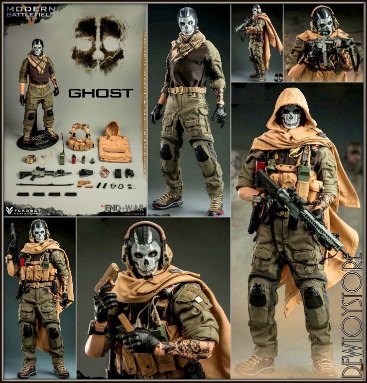 Flagset 1/6 FS-73043 Call of Duty Ghost Azrael Skin Version - GunDamit Store