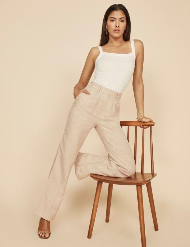 Reformation best sale plaid pants