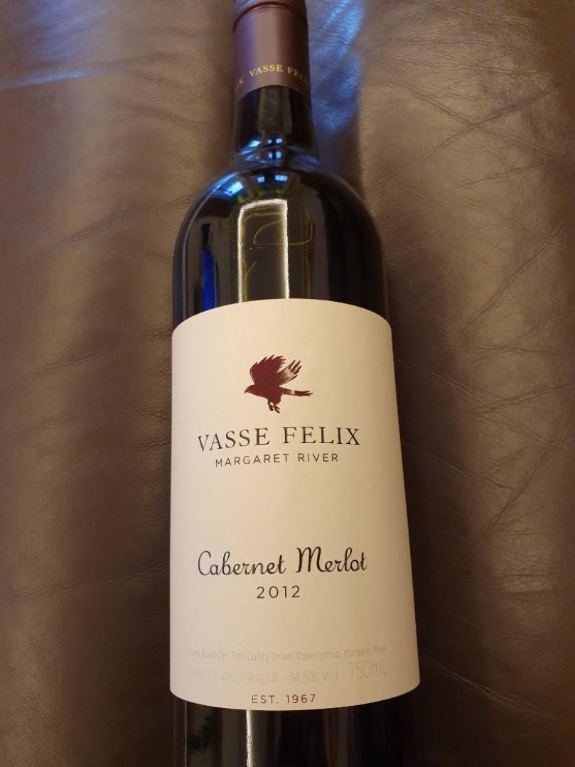 Vasse Felix 2012 Carbenet Merlot Red Wine Complete With Box Food Drinks Beverages On Carousell Grape varieties cabernet sauvignon, merlot. carousell