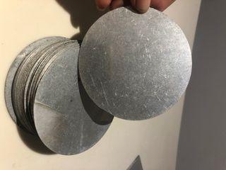 Aluminium Plates Round 99.9% RM004, Heat Sink, Craft Metals, 